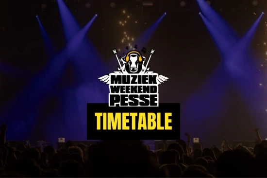 Timetable Muzieweekend Pesse 2026
